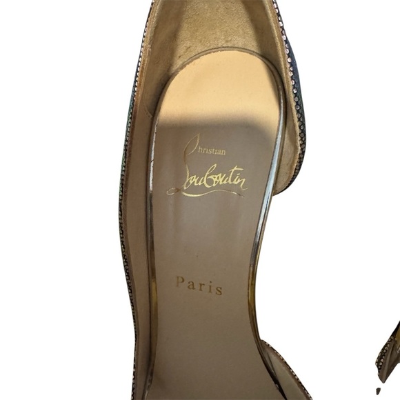 Christian Louboutin Iridescent Heels | Very Good Condition - Picture 3 of 14